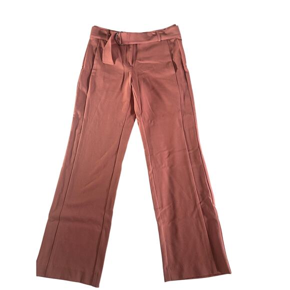 Alfani Belted Straight-Leg Pants – Mauve – Size 6 (NWT) - Picture 1 of 9